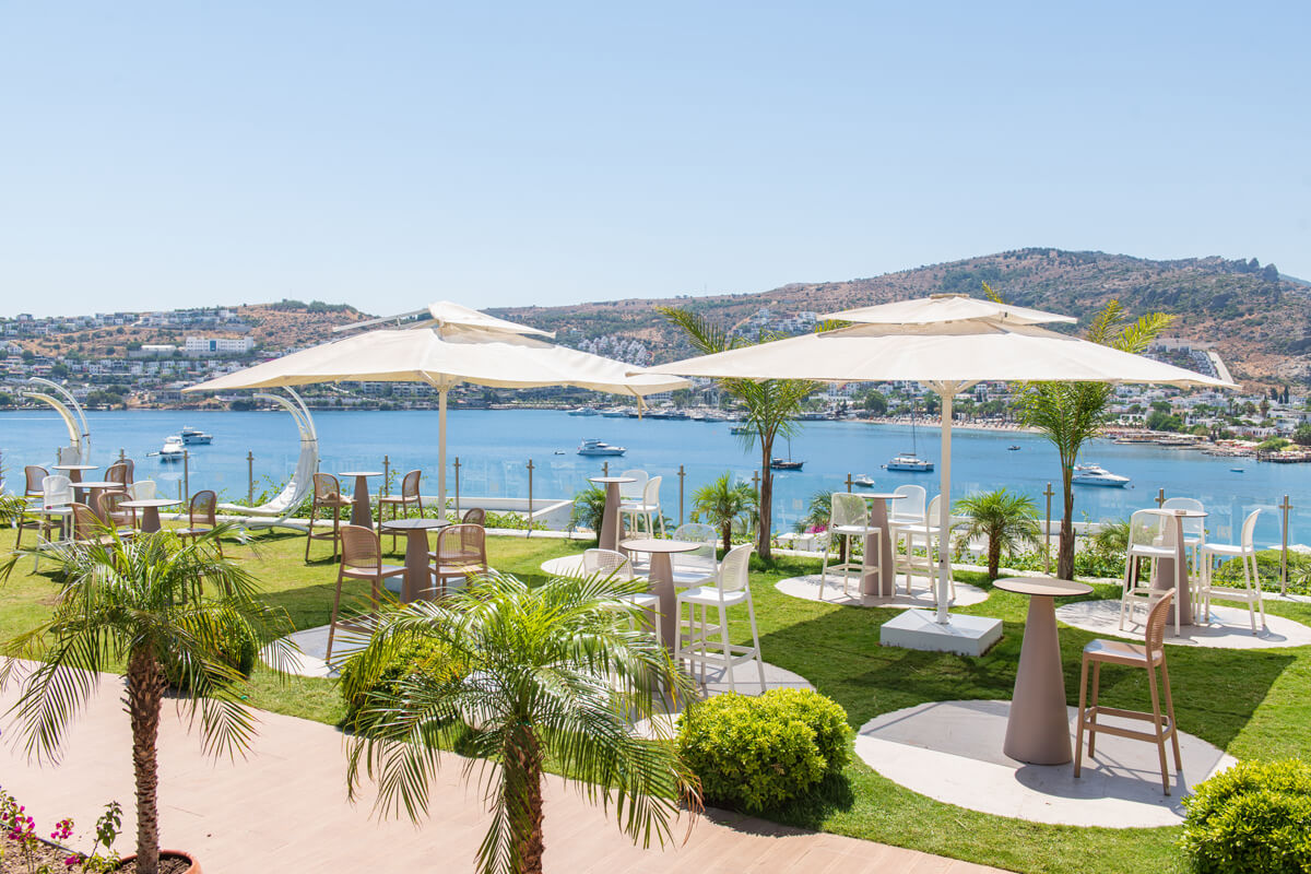 Baia Bodrum Hotel Havuz ve Deniz