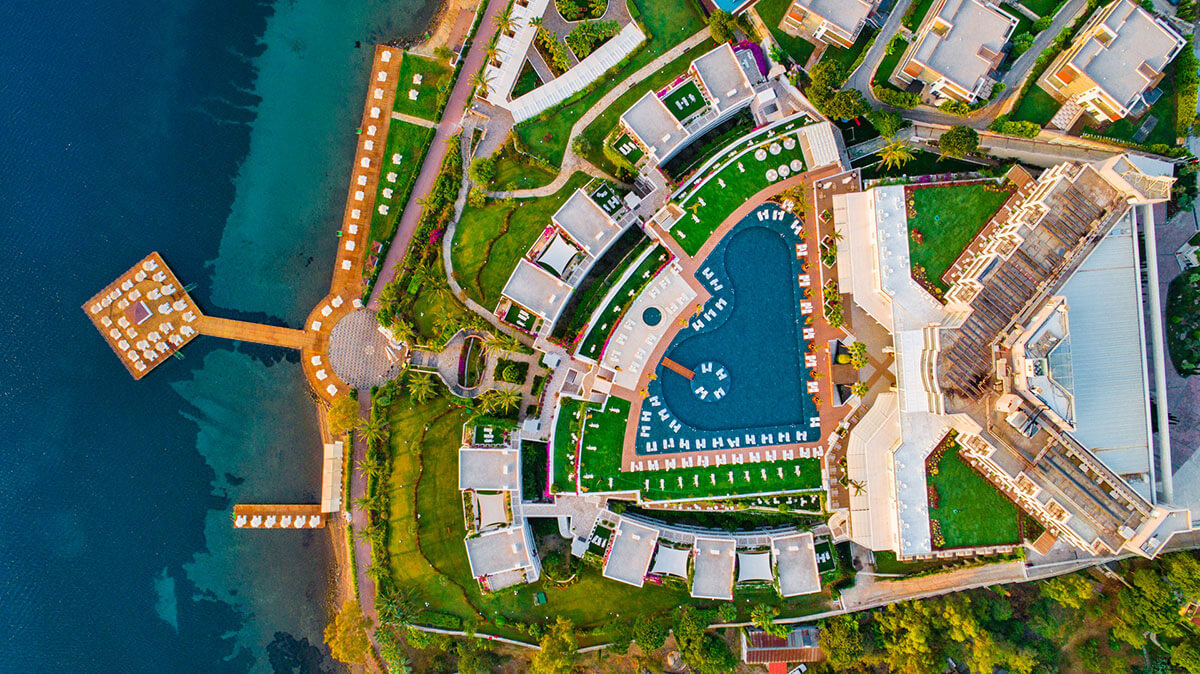 Baia Bodrum Hotel - Gündoğan Koyu Manzarası